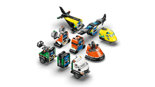 Lego City - Remix: Aereo, Camion Tecnologico e Hovercraft