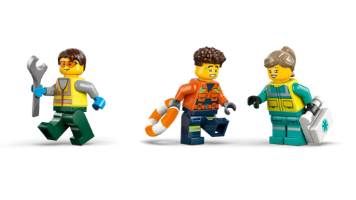 Lego City - Remix: Aereo, Camion Tecnologico e Hovercraft