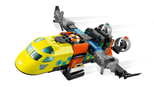 Lego City - Remix: Aereo, Camion Tecnologico e Hovercraft