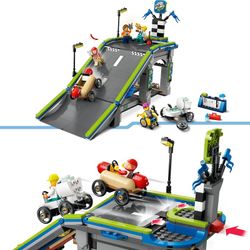 Lego City No Limits: рампа для гоночных автомобилей