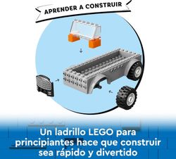 Lego City - Красный трактор с прицепом и овцами