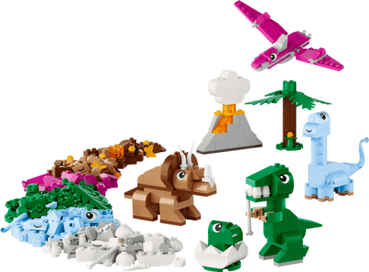 Lego Classic - Креативные динозавры