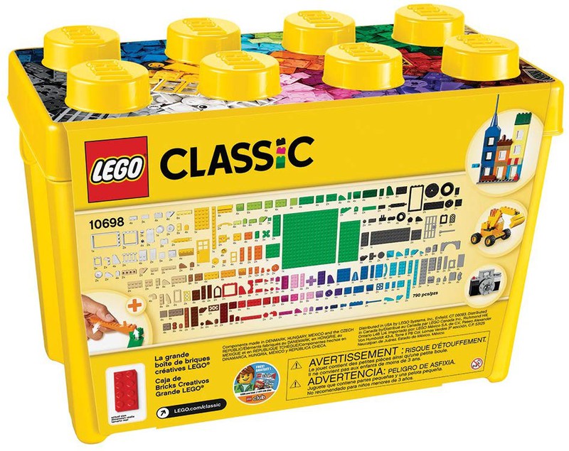 Scatola di mattoncini creativi grandi LEGO Classic