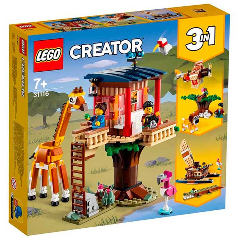 Lego Creator 3 en 1 - La cabane dans les arbres dans la savane —  Juguetesland