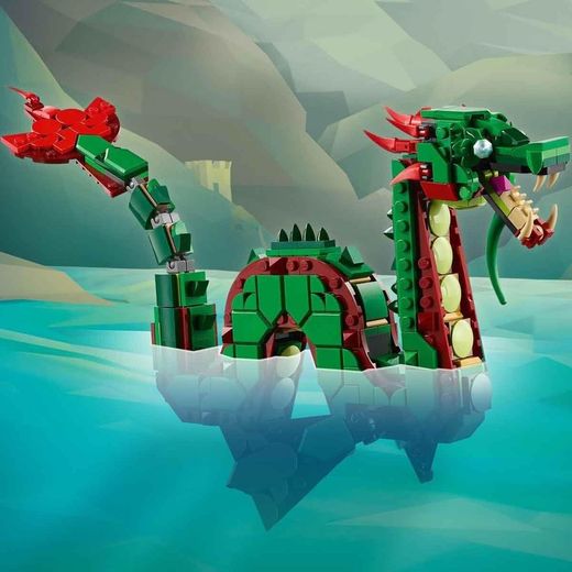 Lego Creator 3 in 1 Drago Medievale