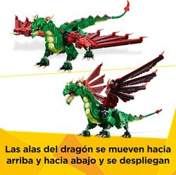Lego Creator 3 in 1 Drago Medievale