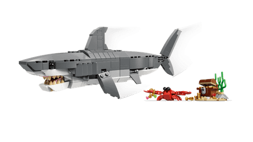 Lego Creator 3 in 1 - Squalo feroce con forziere del tesoro