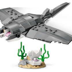 Lego Creator 3 in 1 - Squalo feroce con forziere del tesoro