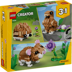 Lego Creator 3-in-1 – Niedlicher Hamster mit Blume