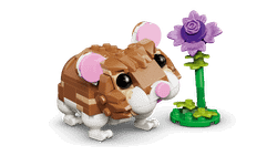 Lego Creator 3-in-1 – Niedlicher Hamster mit Blume