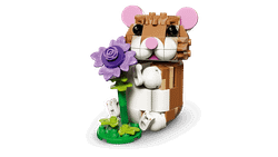 Lego Creator 3-in-1 – Niedlicher Hamster mit Blume