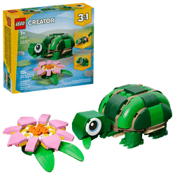 Lego Creator 3 En 1 - Tortuga Con Flor Nenúfar