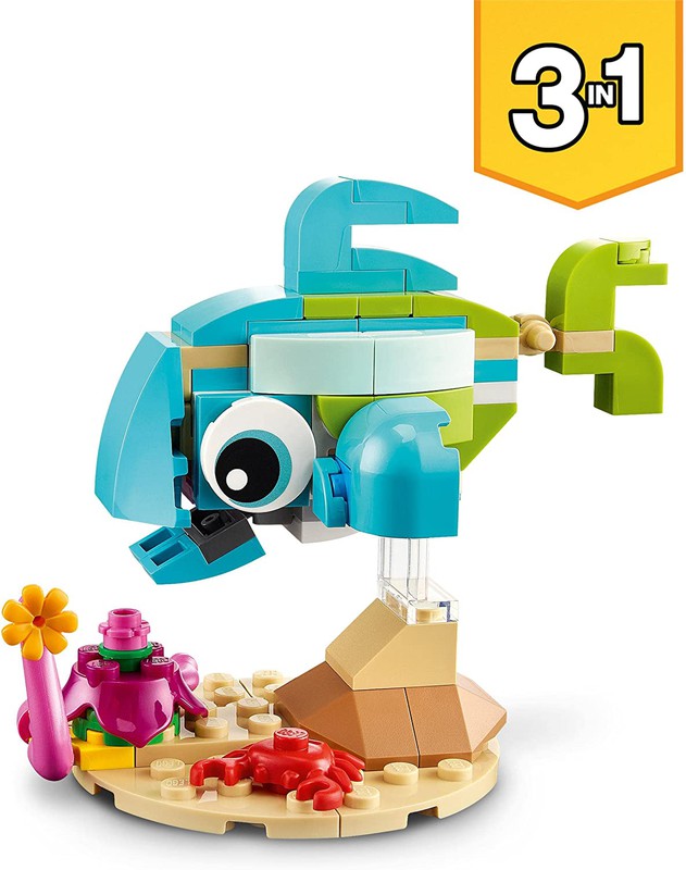 Lego Creator 3in1: Delfino e Tartaruga — Juguetesland