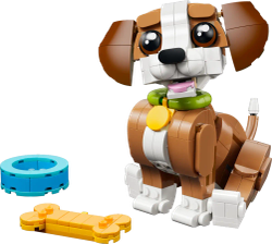 Lego Creator - Set di animali carini 3 in 1: Cucciolo giocoso
