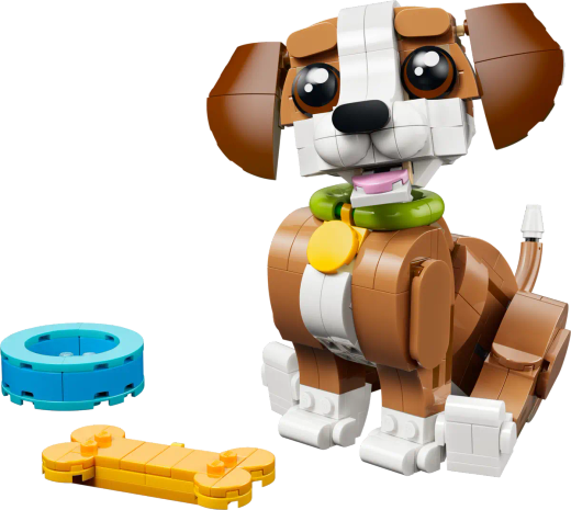 Lego Creator - Set di animali carini 3 in 1: Cucciolo giocoso
