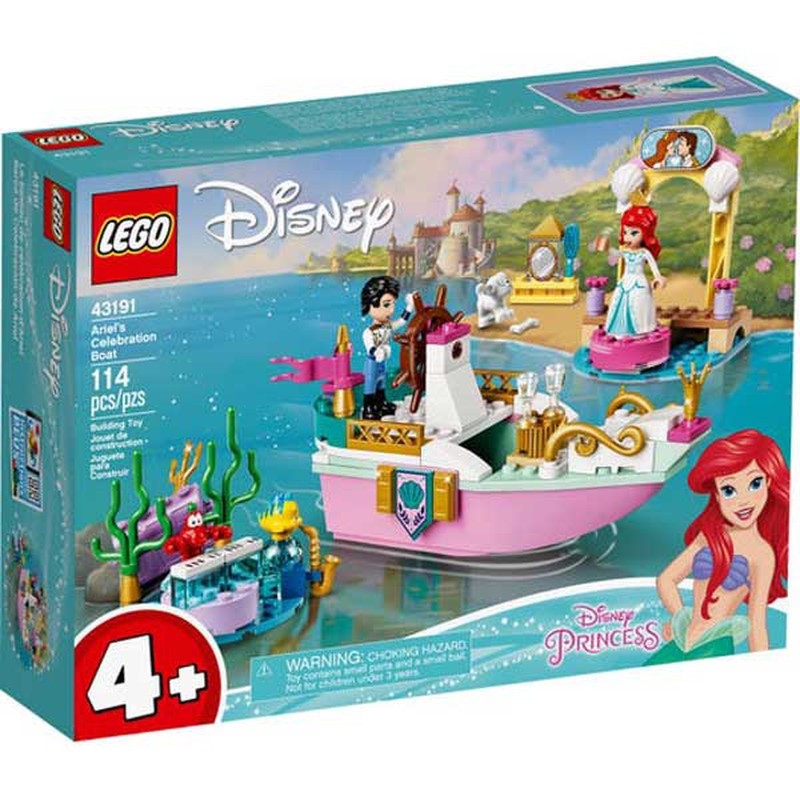 Lego Disney - La barca della cerimonia di Ariel — Juguetesland