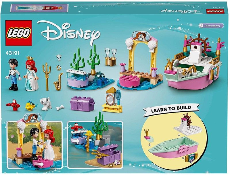 Lego Disney La barca della cerimonia di Ariel — Juguetesland