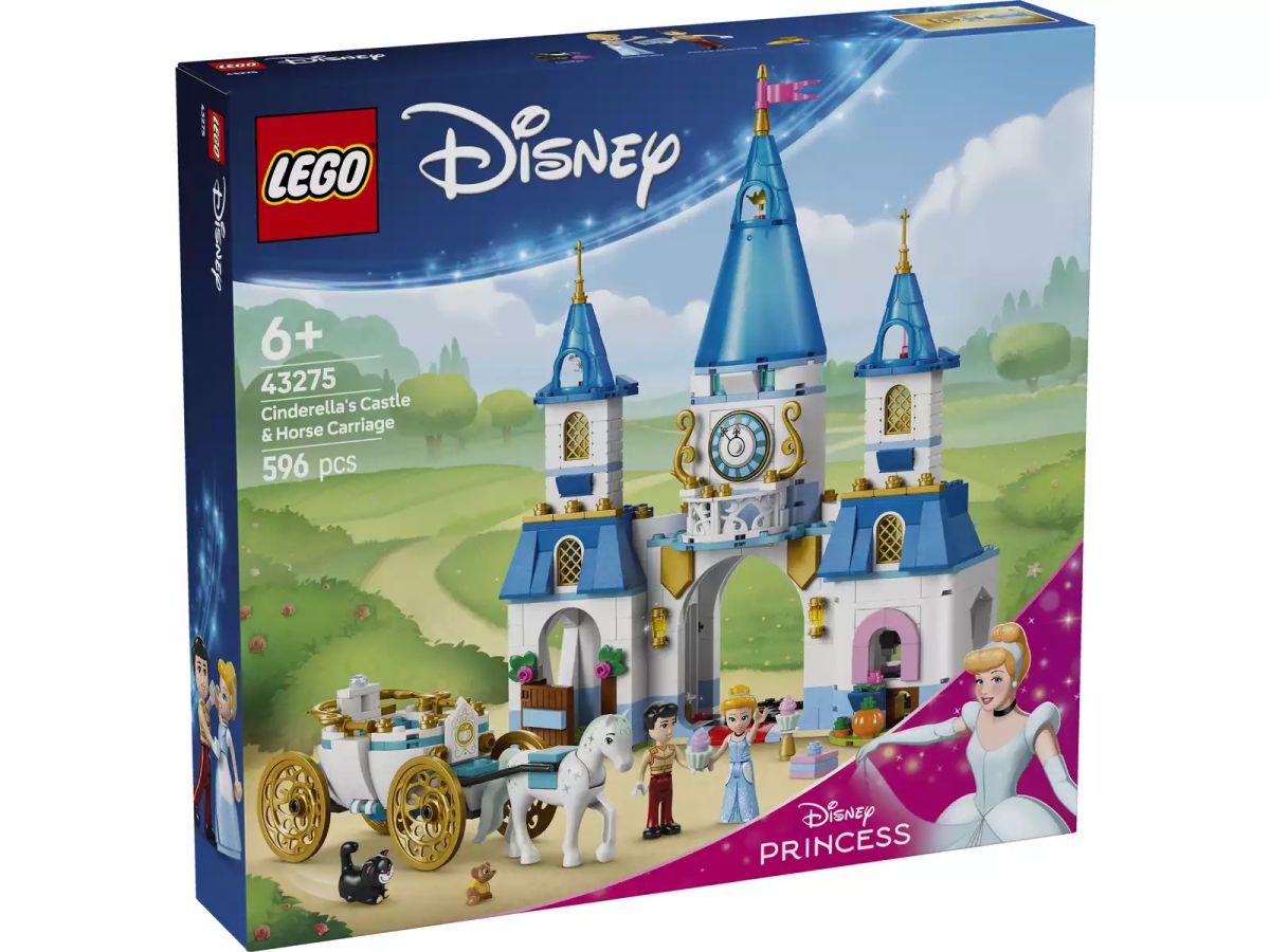 Lego Disney - Castillo Y Carroza De Cenicienta - 43275