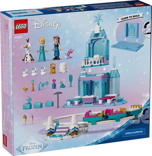 Lego Disney Холодное сердце - Ледяной замок Эльзы и снежное приключение