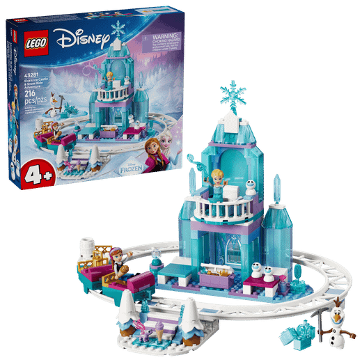 Lego Disney Холодное сердце - Ледяной замок Эльзы и снежное приключение