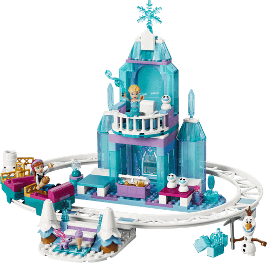 Lego Disney Холодное сердце - Ледяной замок Эльзы и снежное приключение