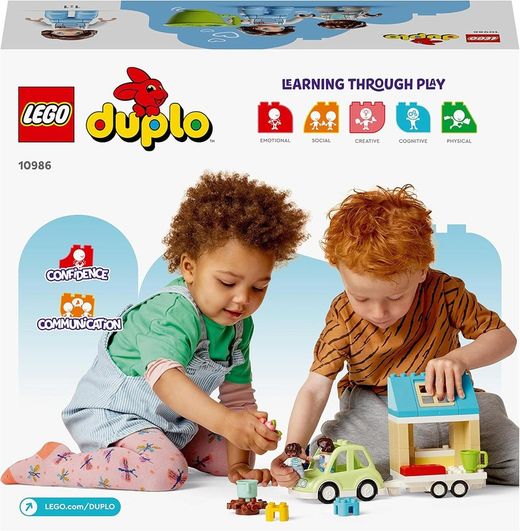 Lego Duplo - Casa Familiar con Ruedas