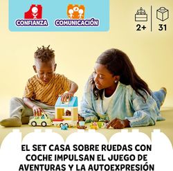 Lego Duplo - Casa Familiar con Ruedas