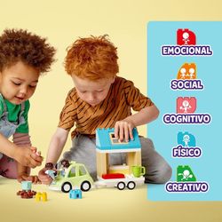 Lego Duplo - Casa Familiar con Ruedas