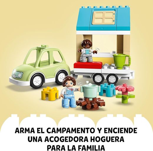 Lego Duplo - Casa Familiar con Ruedas