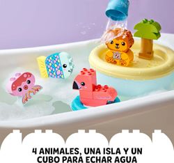 Lego Duplo - Diversão no Banho: Ilha dos Animais Flutuantes