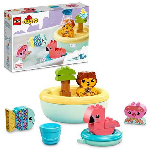 Lego Duplo - Diversão no Banho: Ilha dos Animais Flutuantes