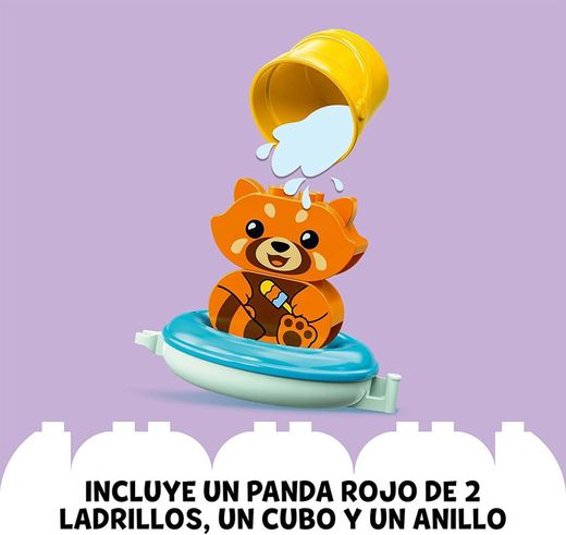 Lego Duplo - Веселье в ванне - Плавающая красная панда