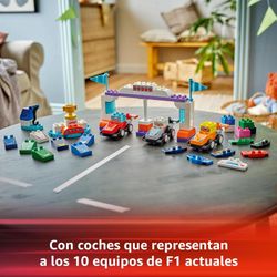 Lego Duplo Formula 1 Racing Cars e piloti del team F1