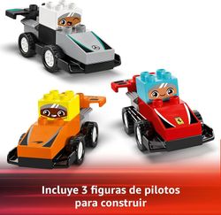 Lego Duplo Formula 1 Racing Cars e piloti del team F1
