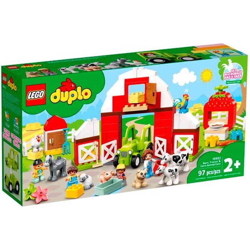 Lego Duplo - Grange, tracteur et animaux de la ferme