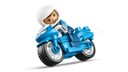 Lego Duplo - Blue Police Motorcycle
