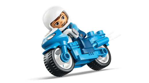 Lego Duplo - Blue Police Motorcycle