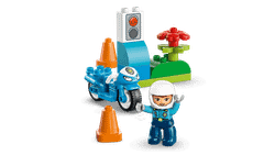 Lego Duplo - Blue Police Motorcycle