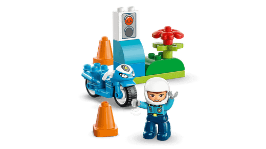 Lego Duplo - Blue Police Motorcycle
