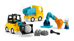 Lego Duplo - 3-in-1 Baustellenfahrzeuge