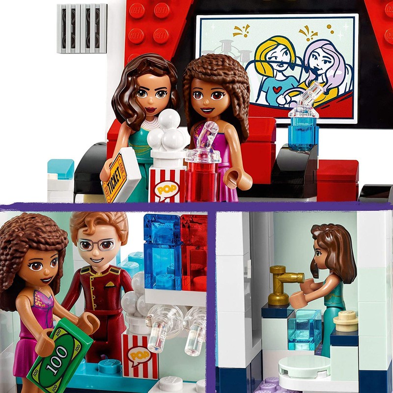 LEGO Friends La Scuola di Teatro di Andrea, Mini Bamboline Giocattolo con  Accessori, Idea Regalo, Giochi per Bambini da 8 Anni