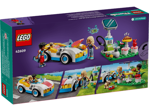 Lego Friends – Elektroauto und Ladegerät