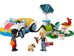 Lego Friends – Elektroauto und Ladegerät