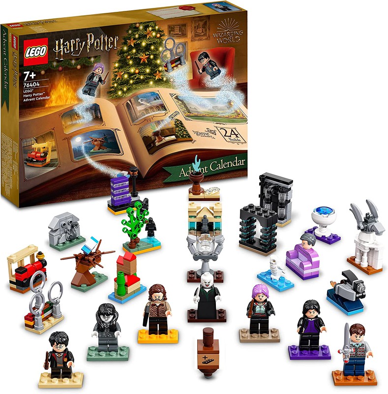 Calendario de adviento con 24 regalos de harry potter 29,99 €