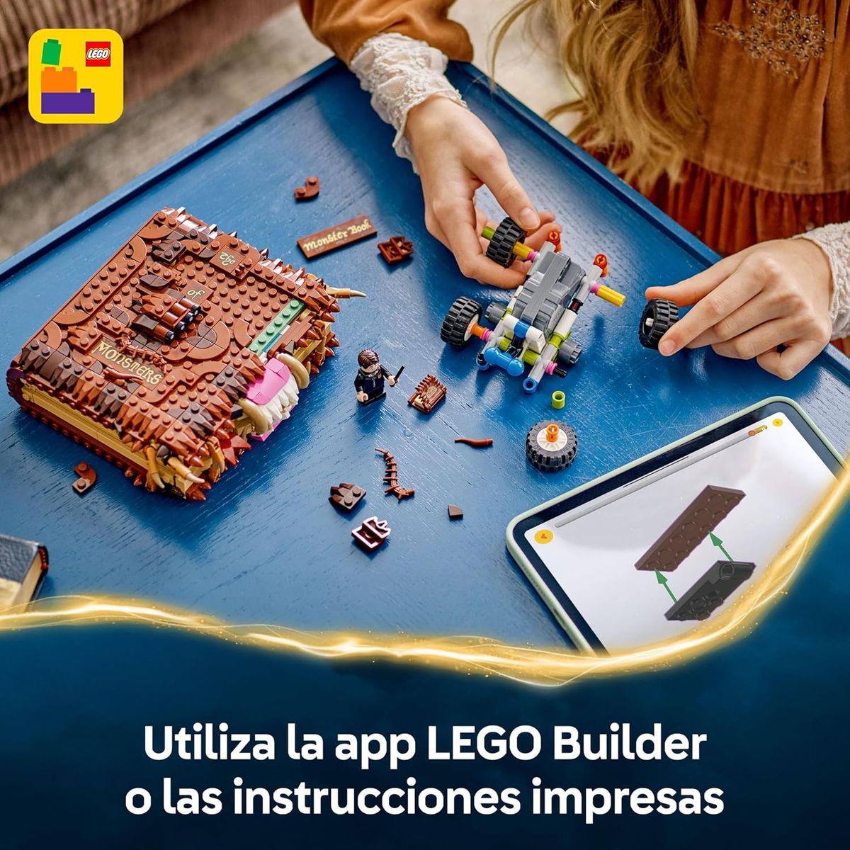 Lego Harry Potter Libro mostruoso dei mostri morditori — Juguetesland