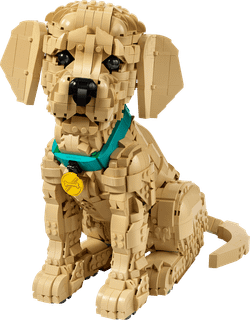 Lego Icons - Cachorro De Golden Retriever