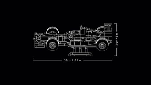 Ícones Lego - Ferrari F2004 e Michael Schumacher