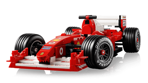 Ícones Lego - Ferrari F2004 e Michael Schumacher