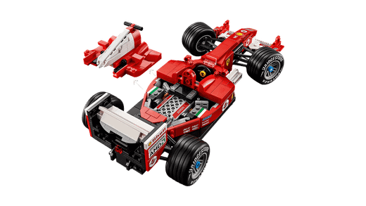 Ícones Lego - Ferrari F2004 e Michael Schumacher