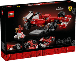 Ícones Lego - Ferrari F2004 e Michael Schumacher